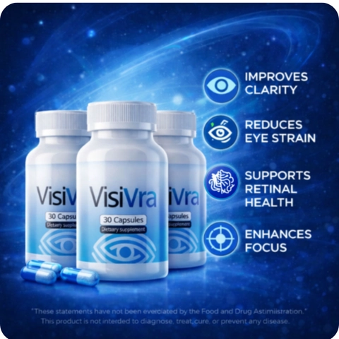 Visivra Premium Eye Health Supplement Bottles